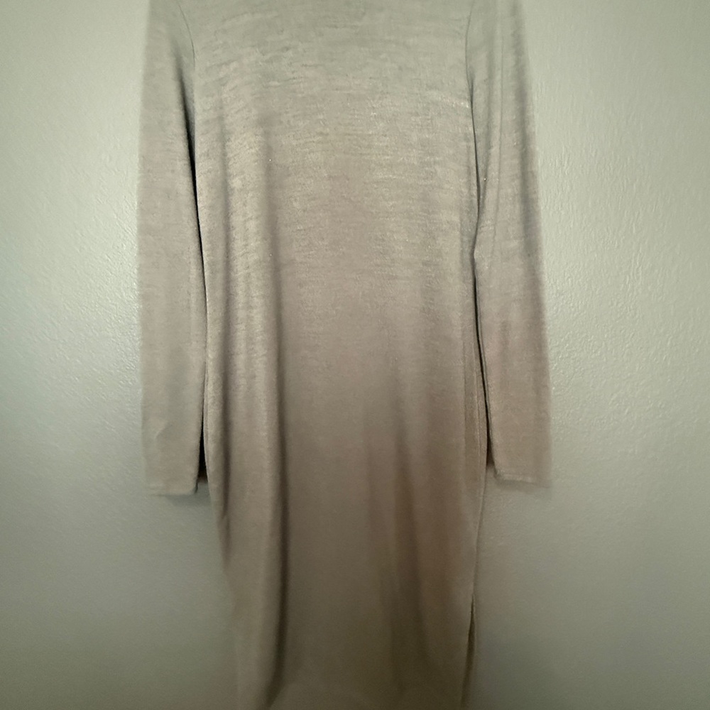 Prologue Slate Long Sleeve Sweater Dress